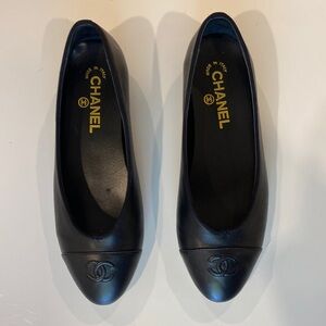CHANEL Ballet Flats Size 39